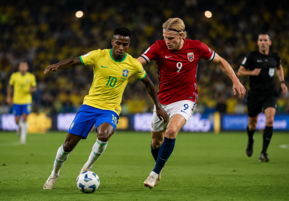 Brasil perde para a Noruega por 2 a 1 na Copa do Mundo em jogo decisivo e é eliminado da competição