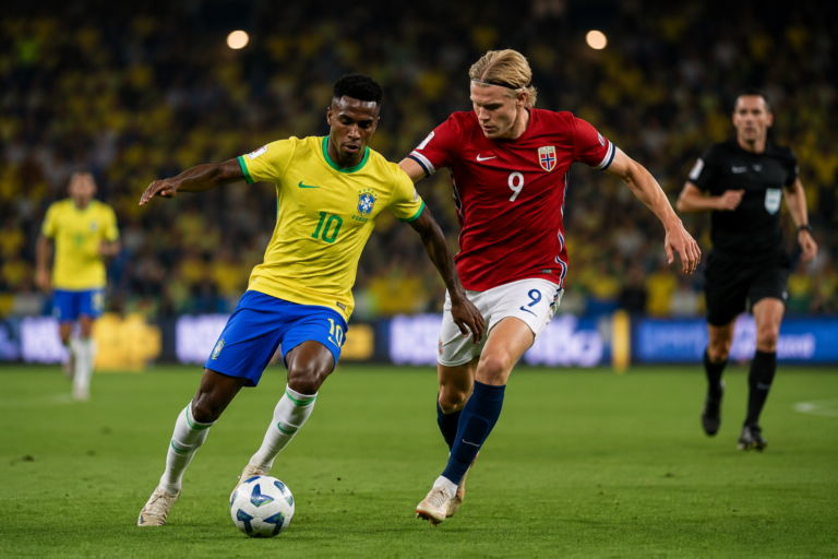 Brasil perde para a Noruega por 2 a 1 na Copa do Mundo em jogo decisivo e é eliminado da competição